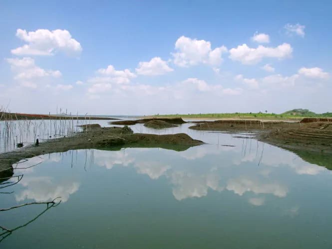 The beauty of Song Ray Lake, Ba Ria - Vung Tau