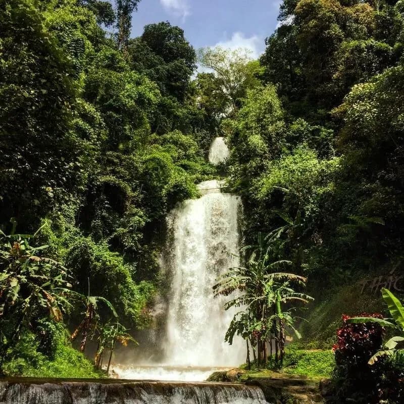 Tam Tham Waterfall on LangBiang Mountain in Da Lat