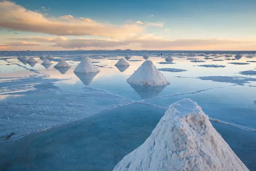 The beauty of Vietnam's salt fields