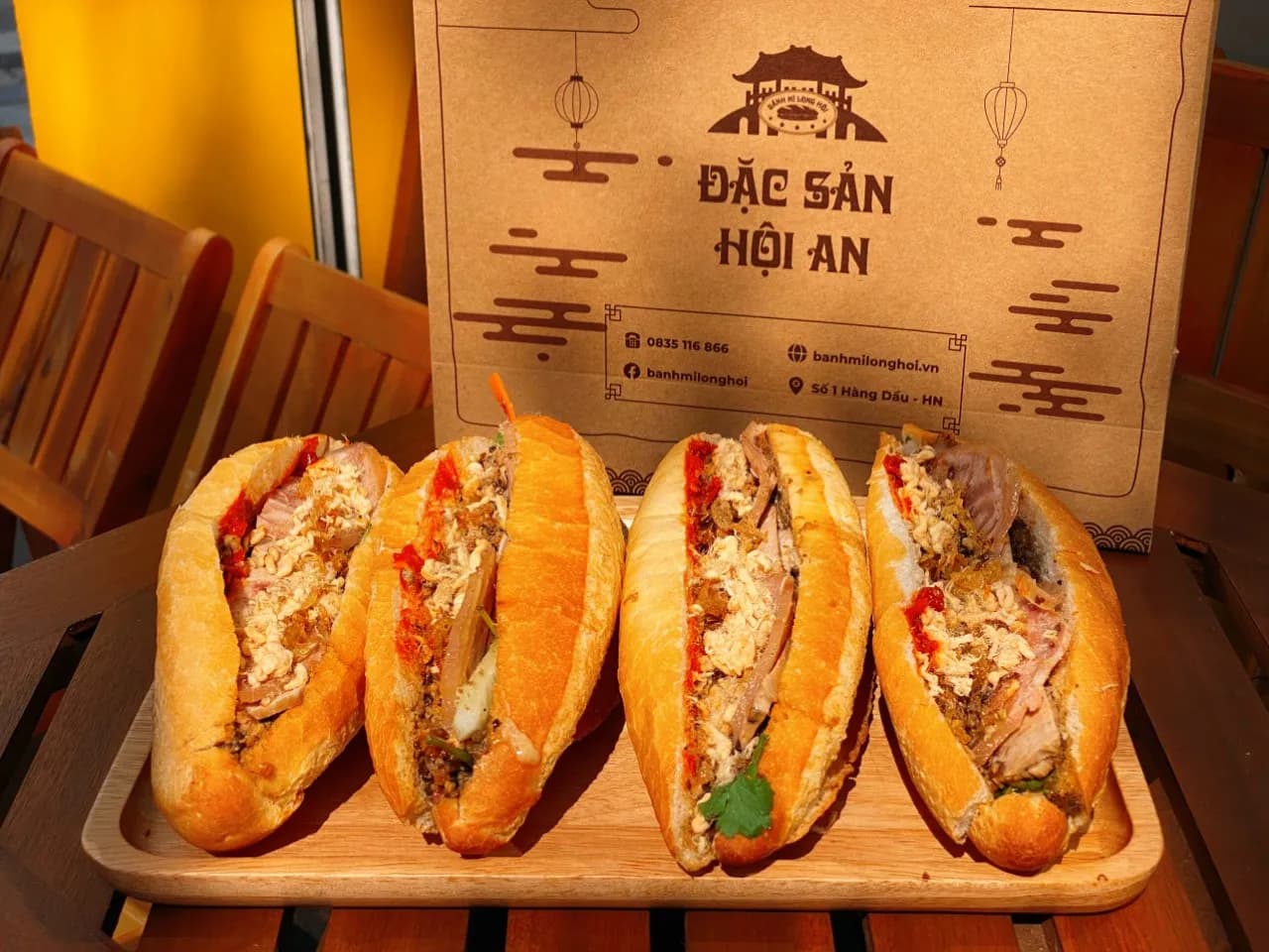 Vegetarian bread - nutritious breakfast of Hanoi people