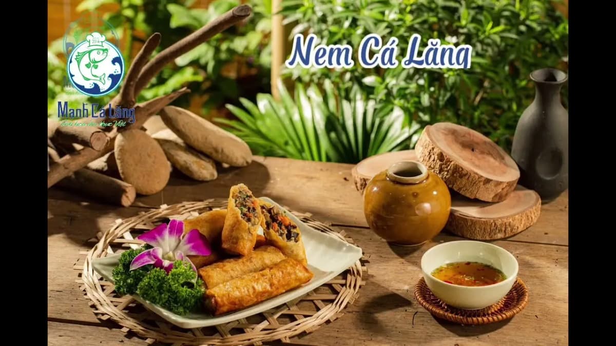 Discover Hanoi's specialty catfish spring rolls