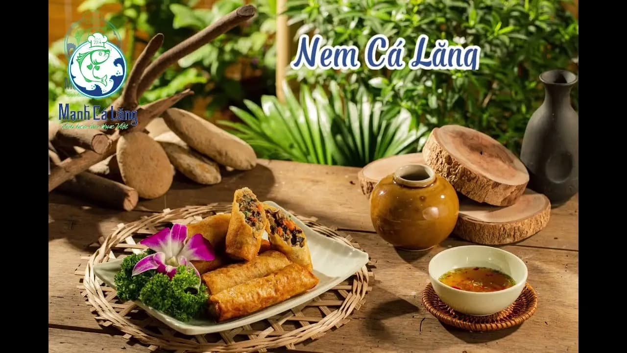 Discover Hanoi's specialty catfish spring rolls
