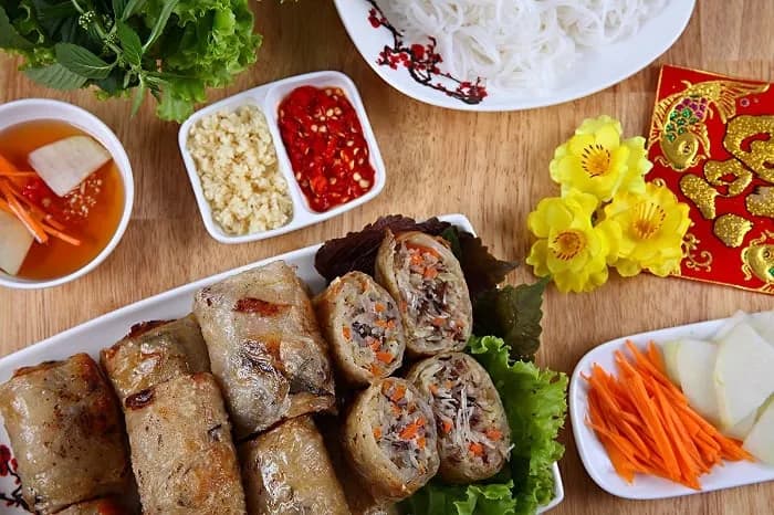 Hai Phong crab spring rolls specialty