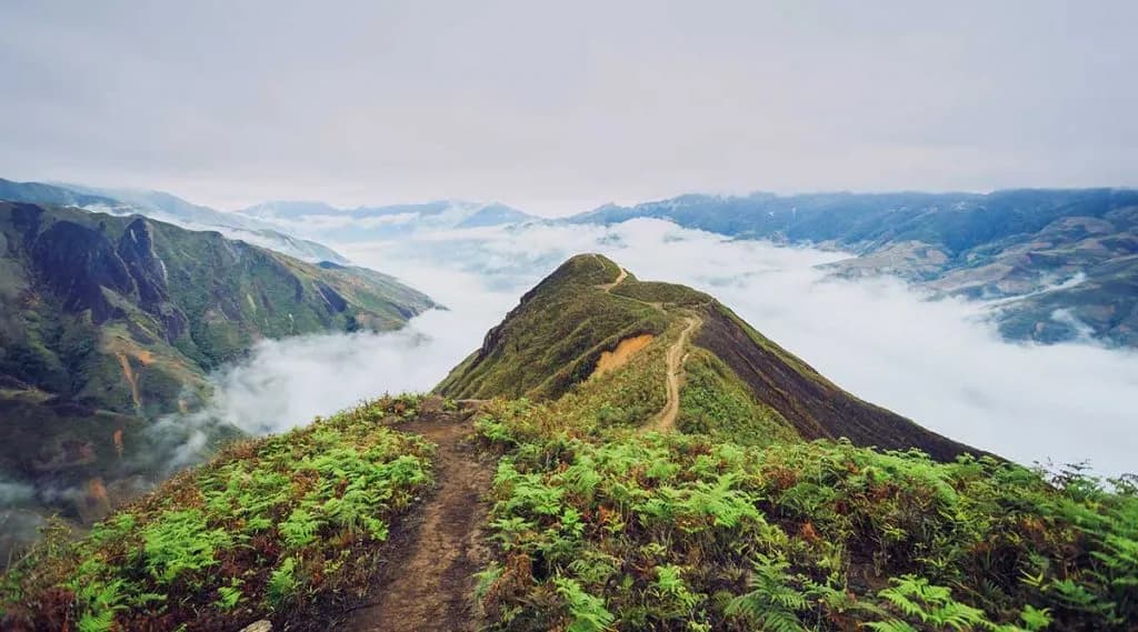 Trekking 12 km to conquer Ta Xua peak
