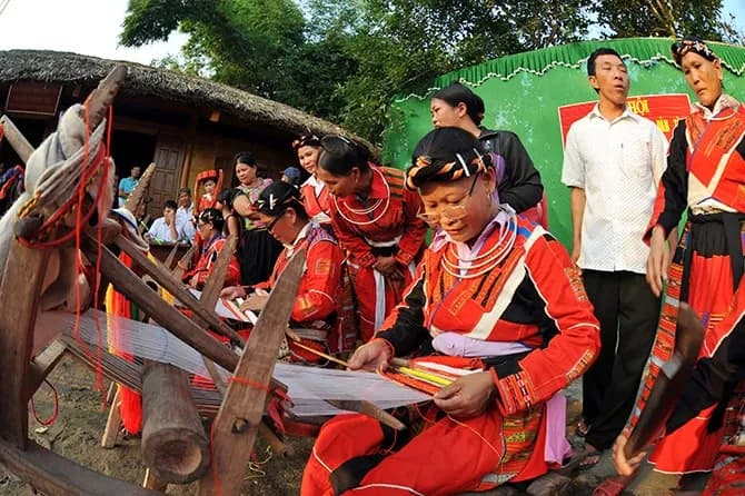 Unique features of the Pa Then ethnic group