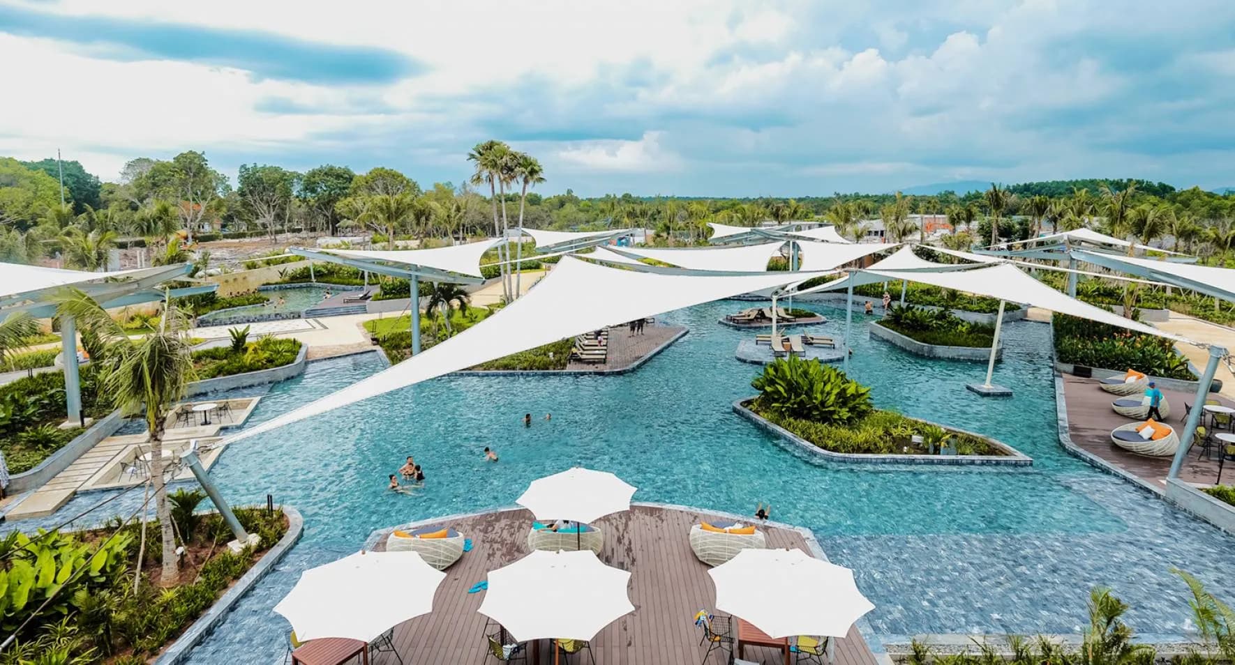 What is special about Binh Chau hot spring resort?