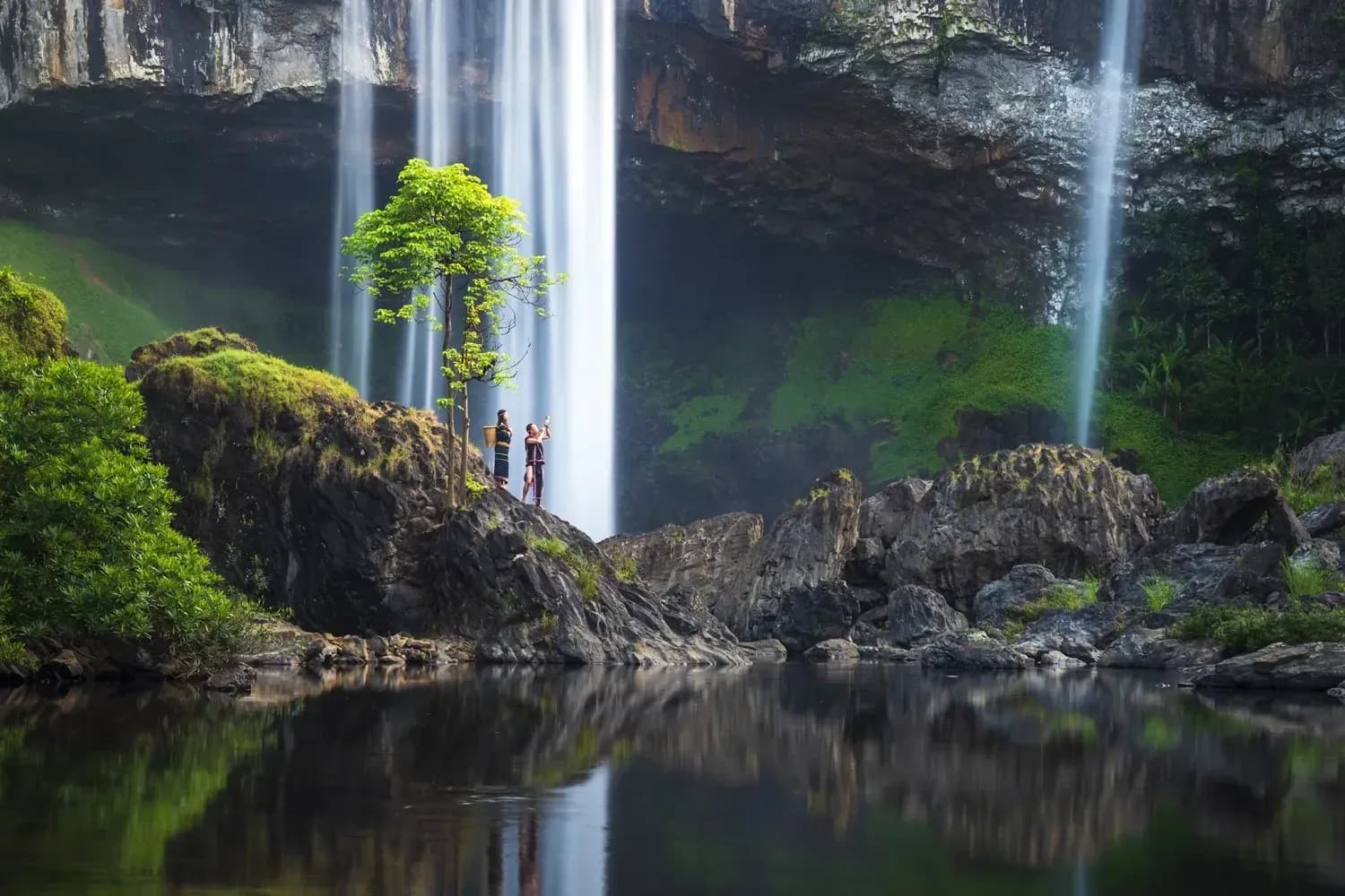 Hang En Waterfall (K50): An Attractive Destination In Gia Lai