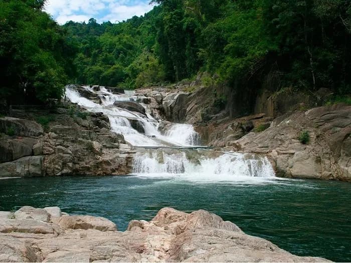 Yang Bay Waterfall Nha Trang - the wild beauty of primeval mountains and forests
