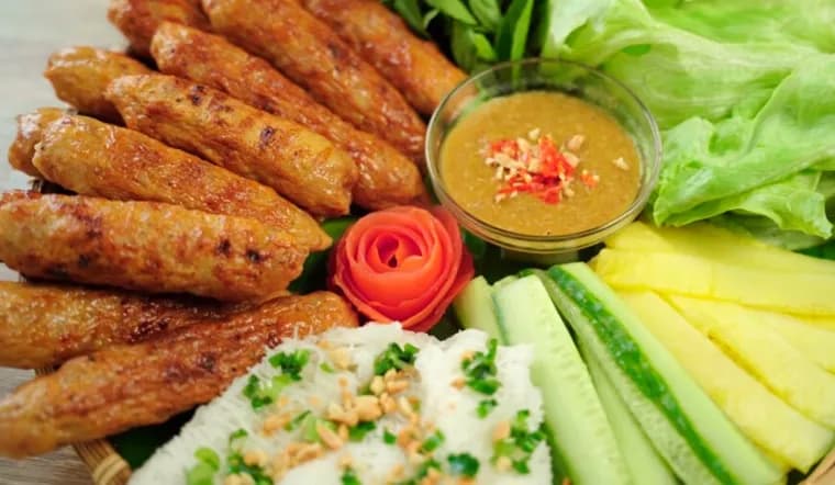 Grilled spring rolls from the West - a famous specialty of the Southwest