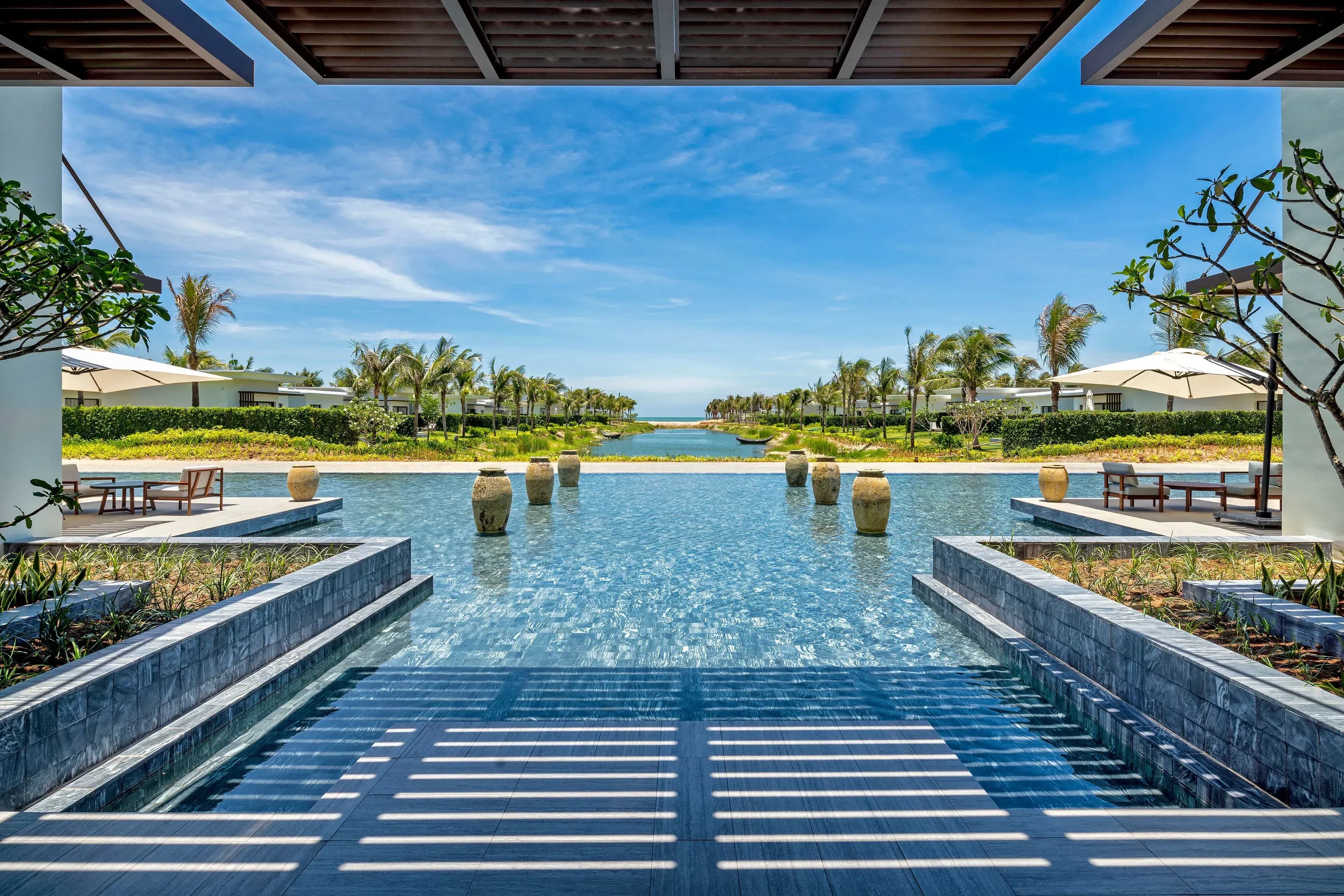 Get lost in beautiful Spain at Melia Ho Tram Beach Resort